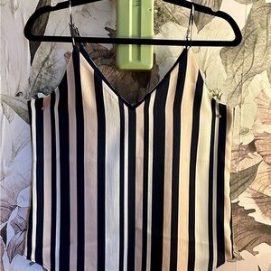 Express Blue and Pink Camisole with Spaghetti Straps NWOT